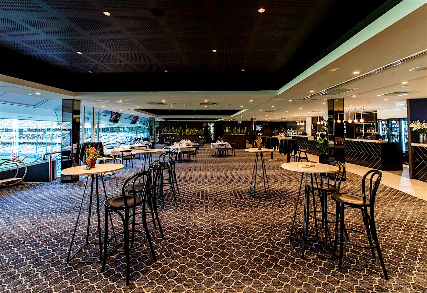 Queensland Cricketer's Club | Glass Viewing Room Exclusive Hire | Venue Hire Brisbane | 1