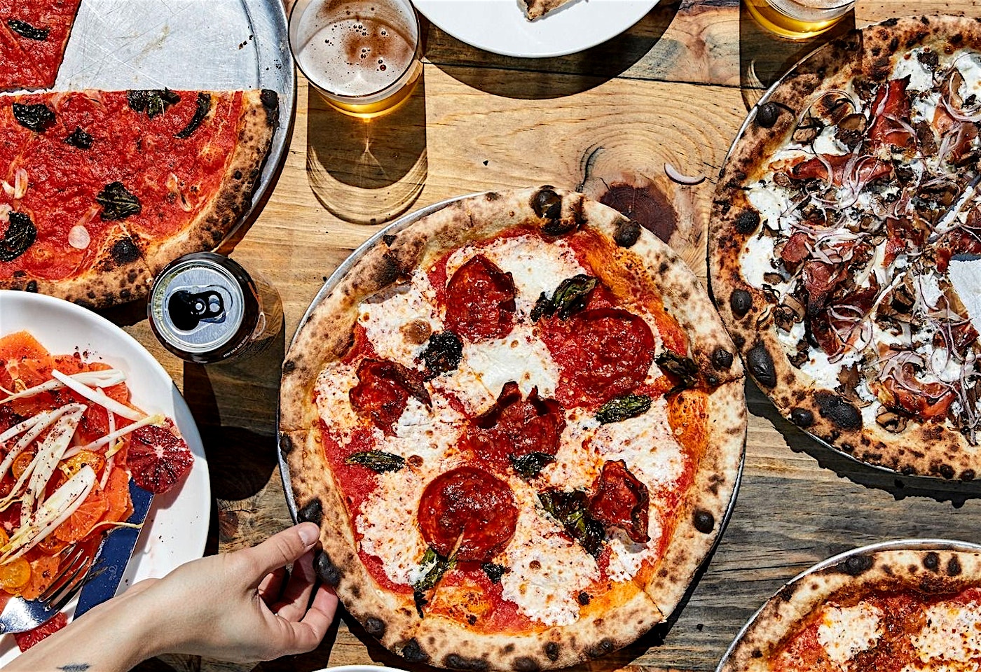 robertas pizza summer party event venue rent food brooklyn