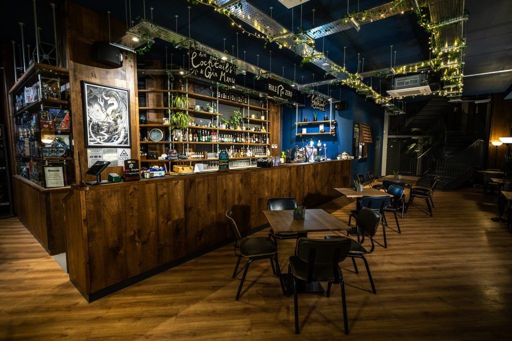 interior of rule zero in hackney wick london