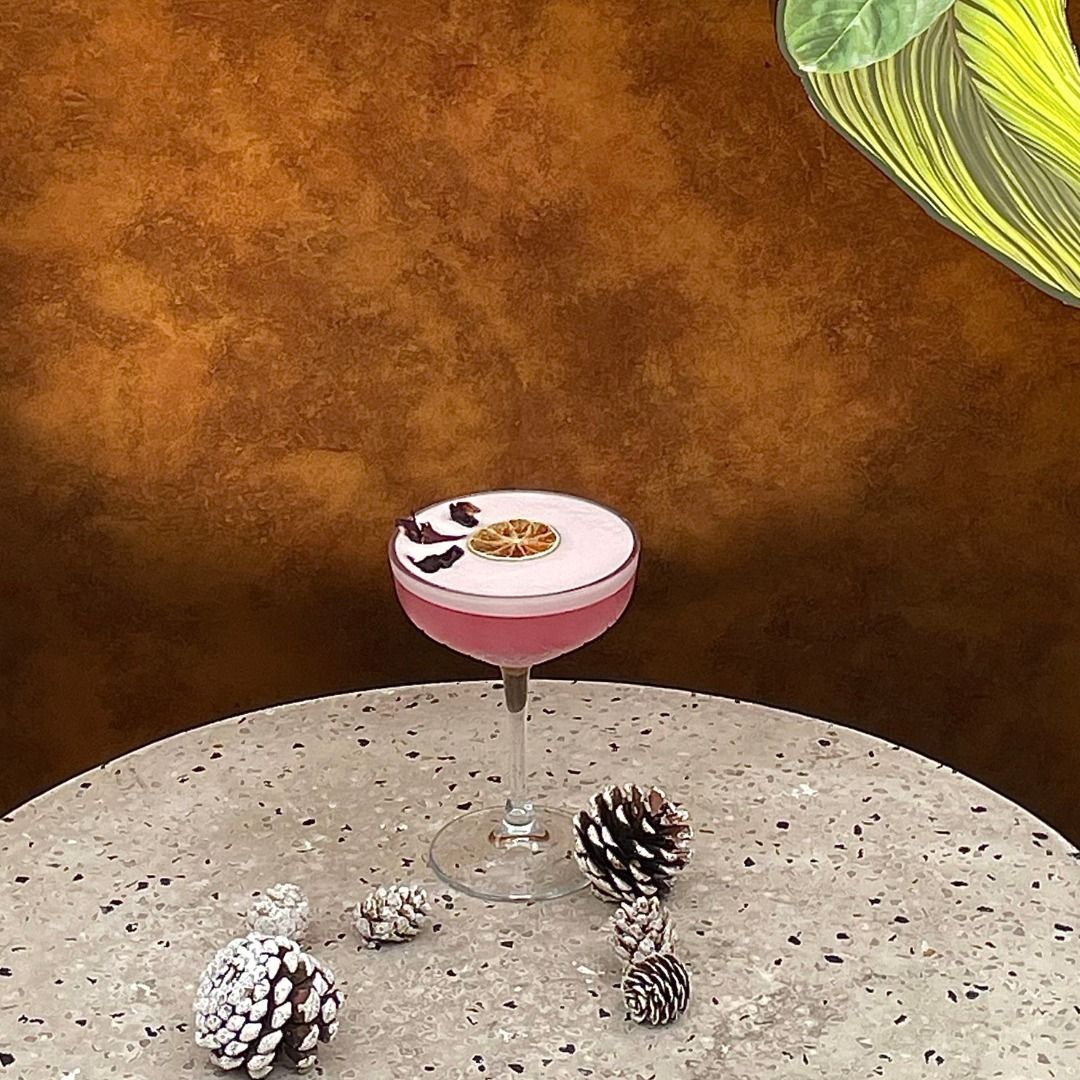 cocktail at sabine city of london rooftop bar