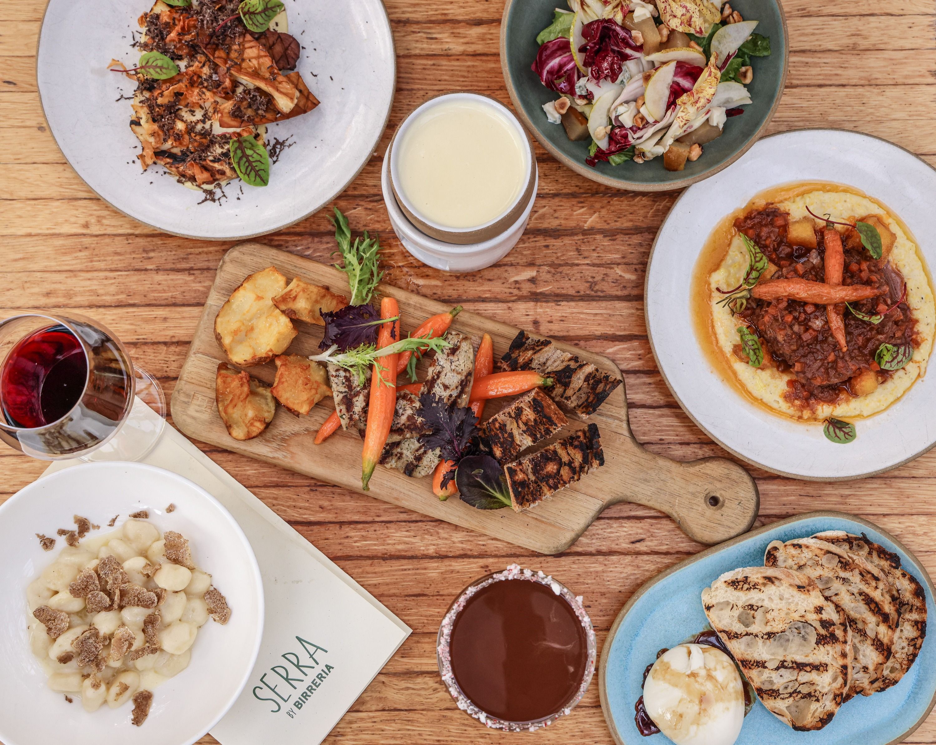 Countryside Italian fare on a greenhouse rooftop: Serra by Birreria image 2