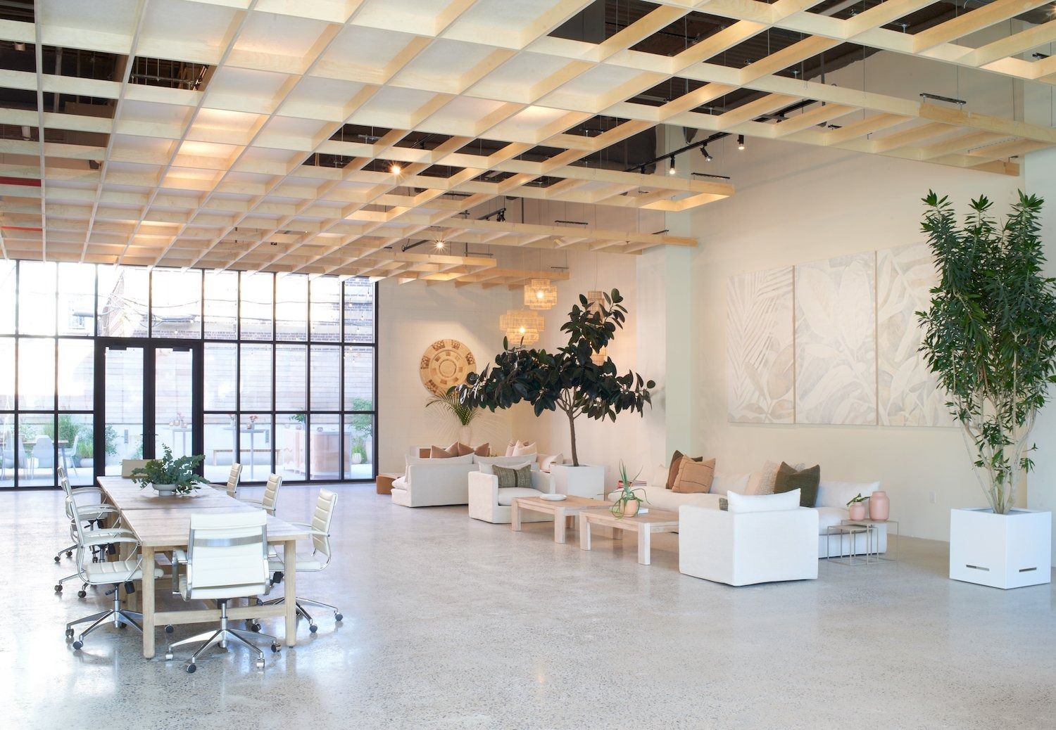 Airy, zen Brooklyn meeting rooms: Shell's Loft Fort Greene1