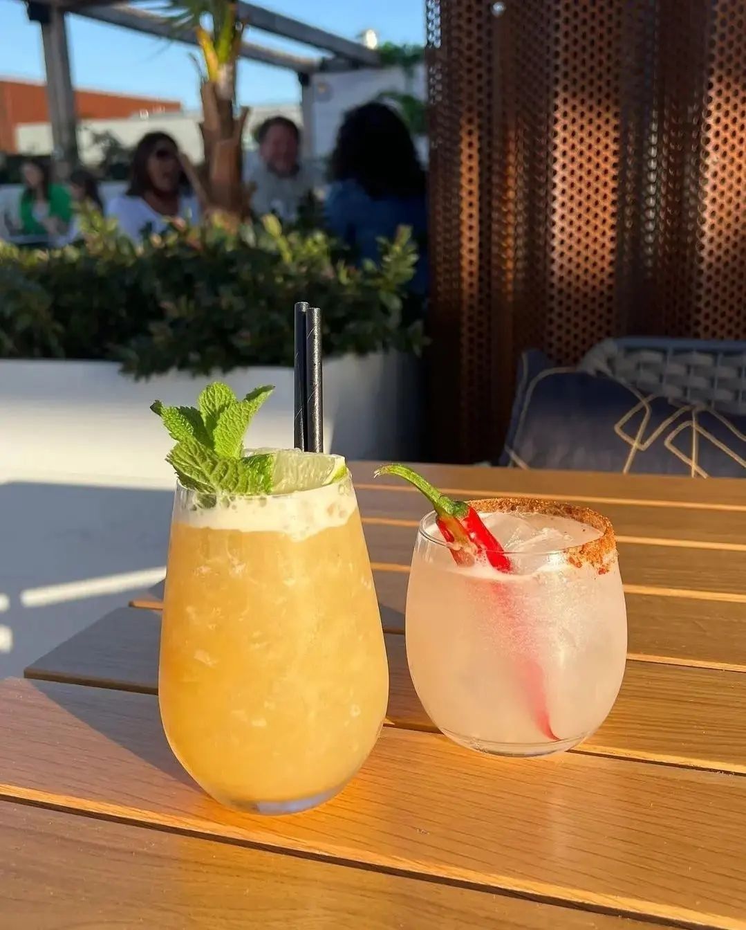 cocktails at skylight peckham bar london