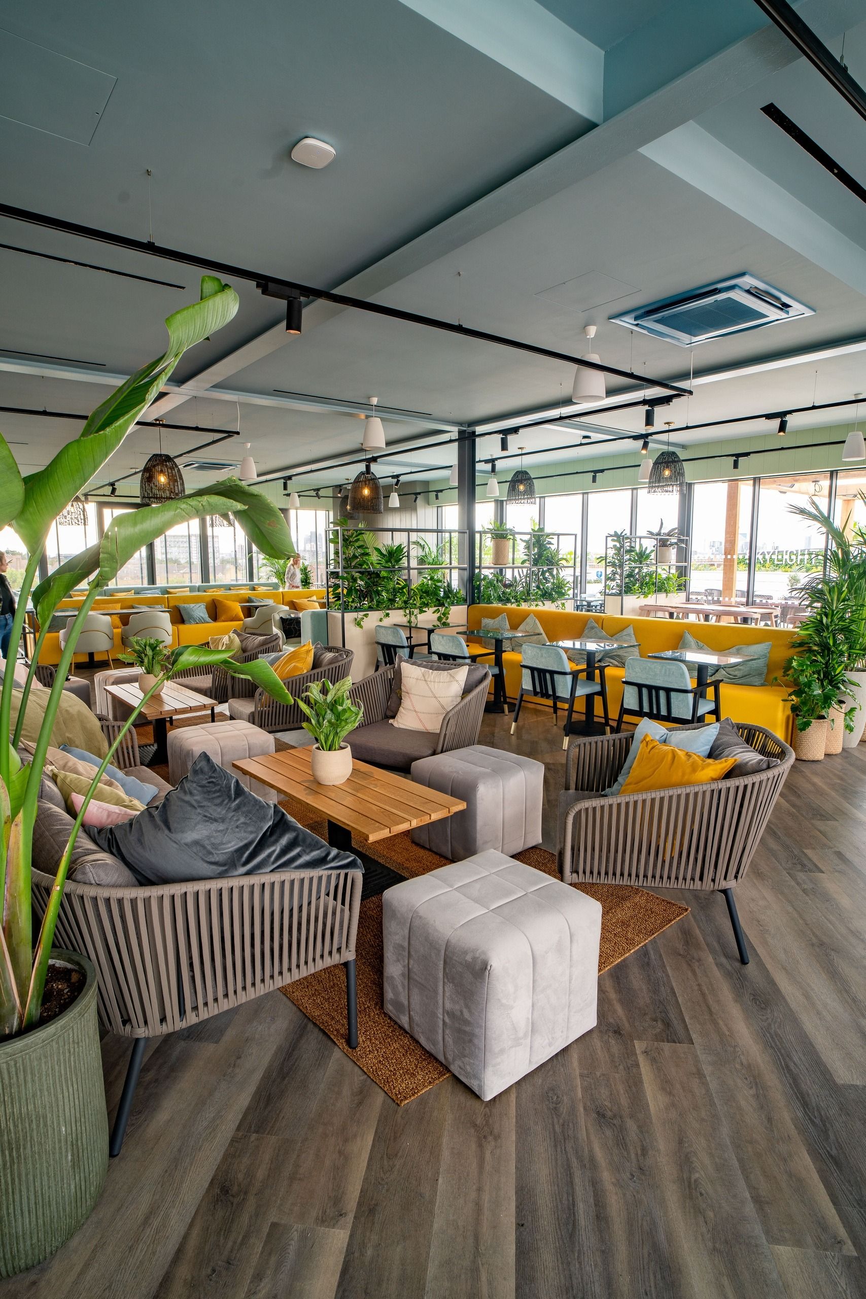interior of skylight peckham bar london