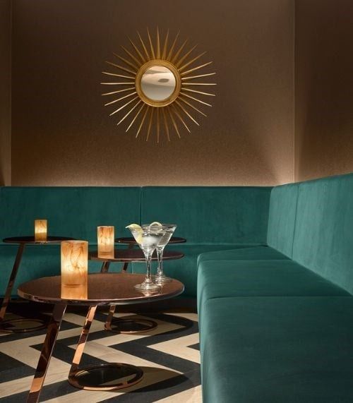 interior of smith and whistle green park bar london