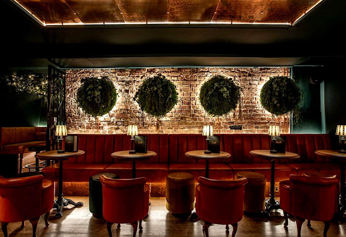 interior of smiths cocktail bar shepherds bush london bar