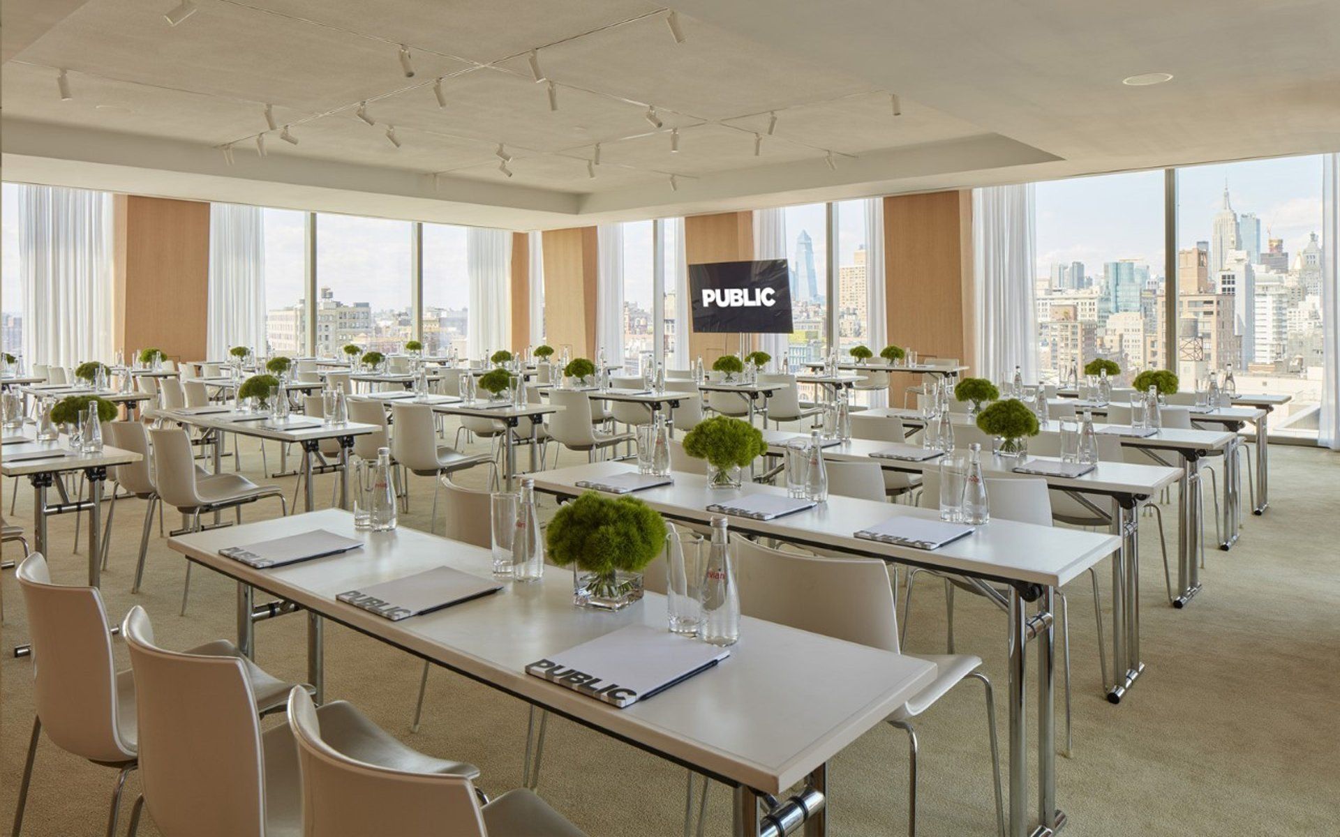 Take in the views at this sleek ballroom in New York City: Sofia at the Public Hotel image 3