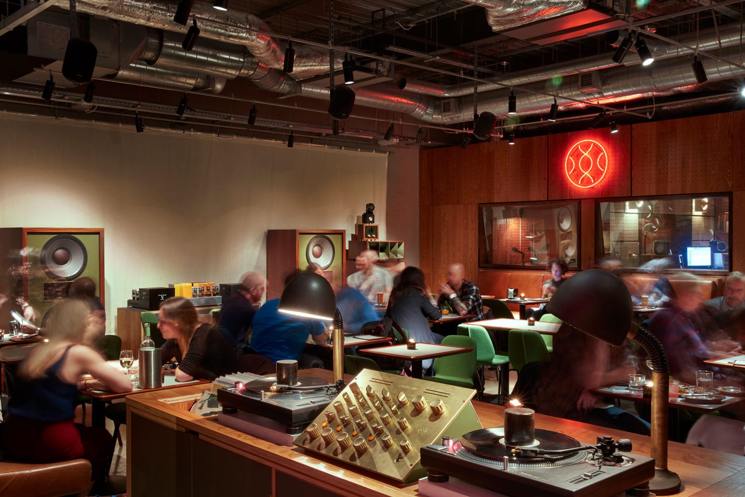interior with people at kings cross cafe and bar spiritland