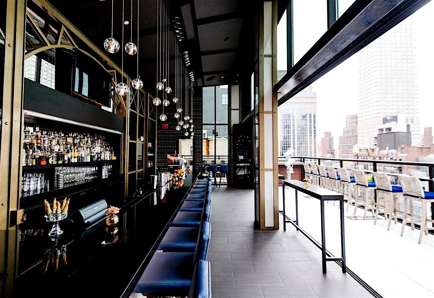 spyglass rooftop manahattan private dining nyc