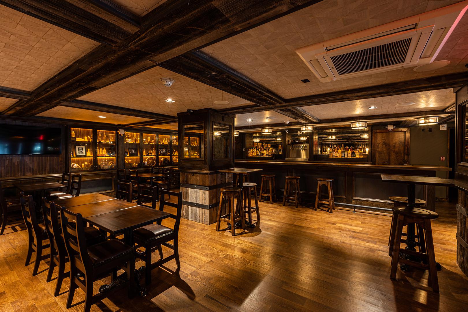 stout sports bar bryant park midtown party venue nyc