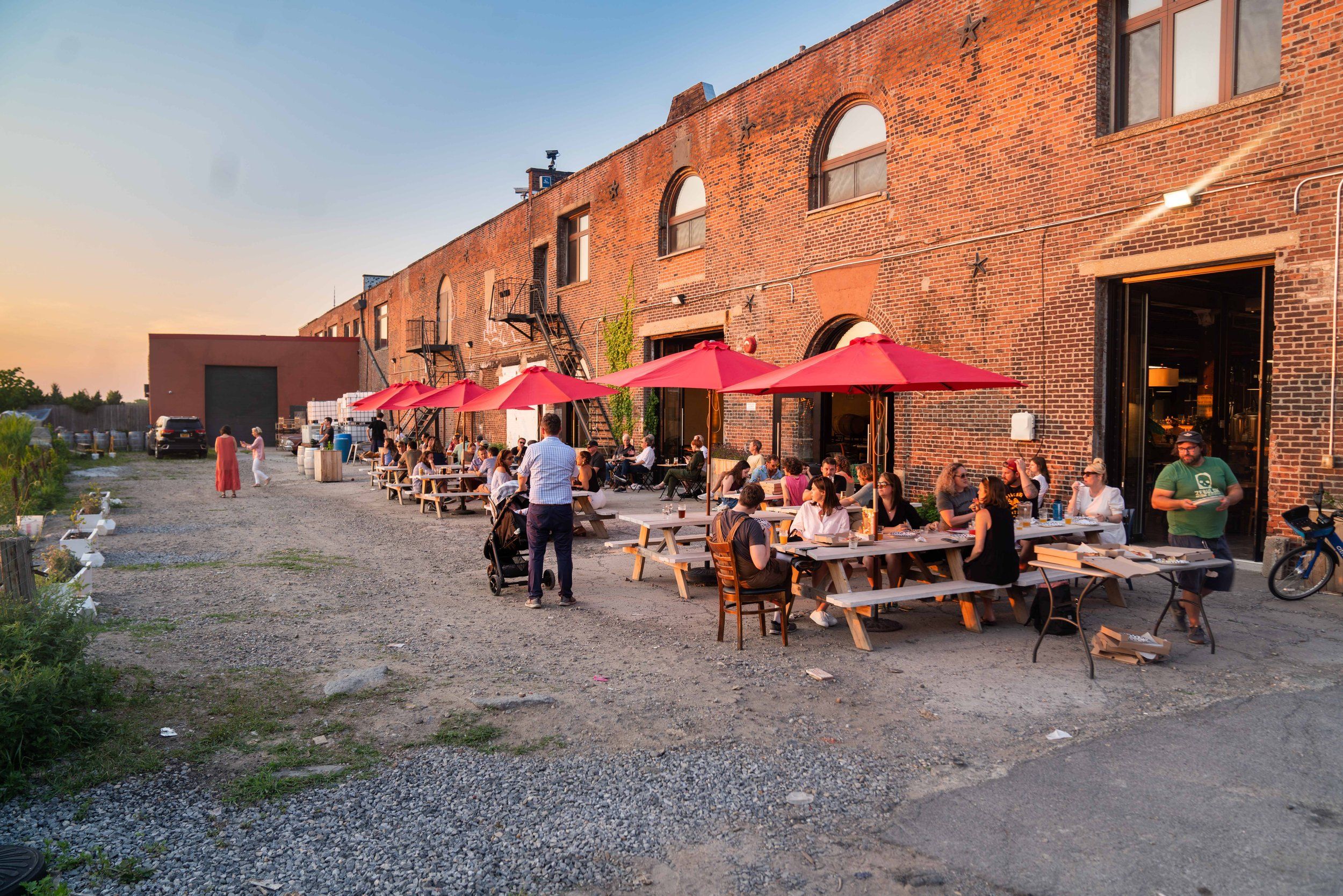 strong rope brewery outdoor party venues brooklyn new york event space