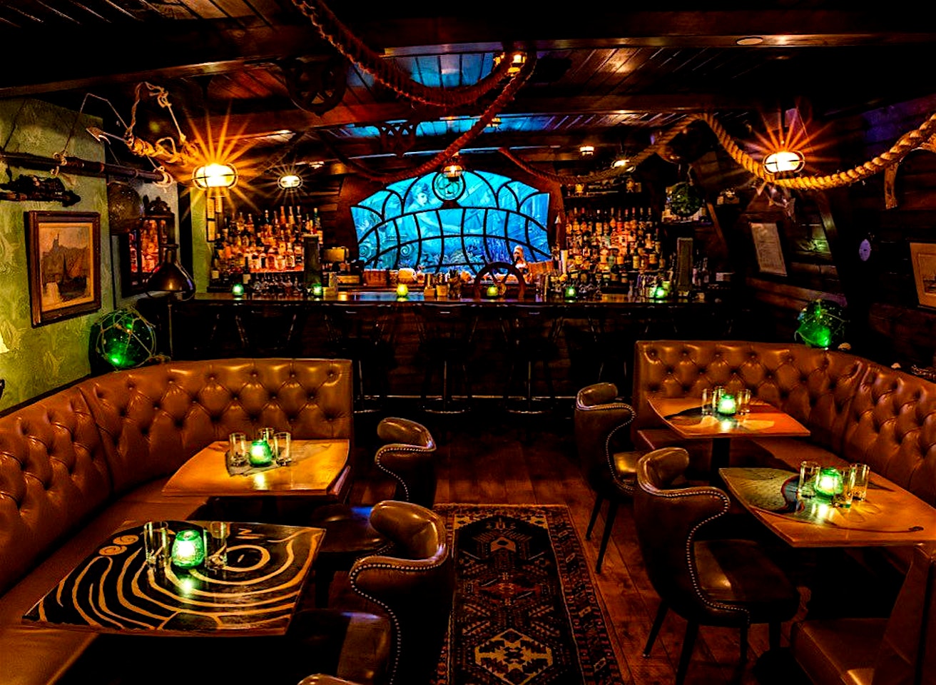 sunken harbor club cocktail bars nyc new york