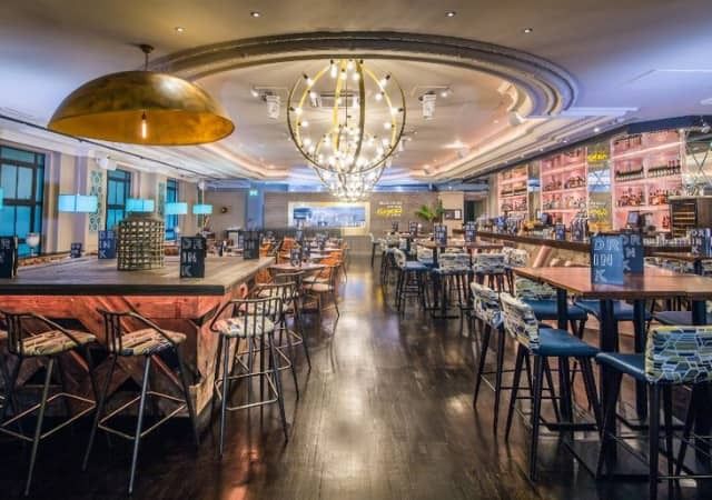 interior of sway bar holborn cocktail bar london