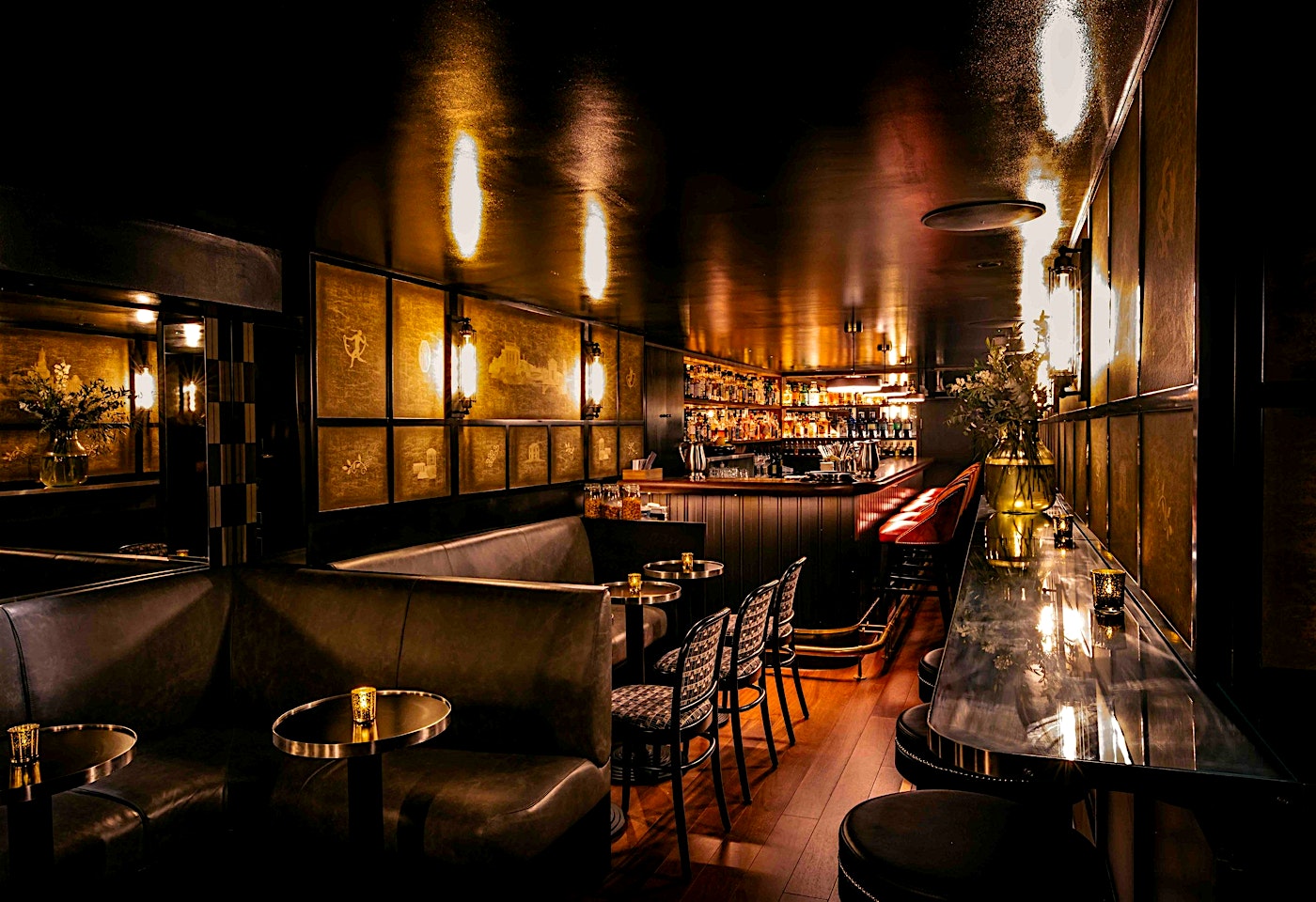 interior of swift borough bar london