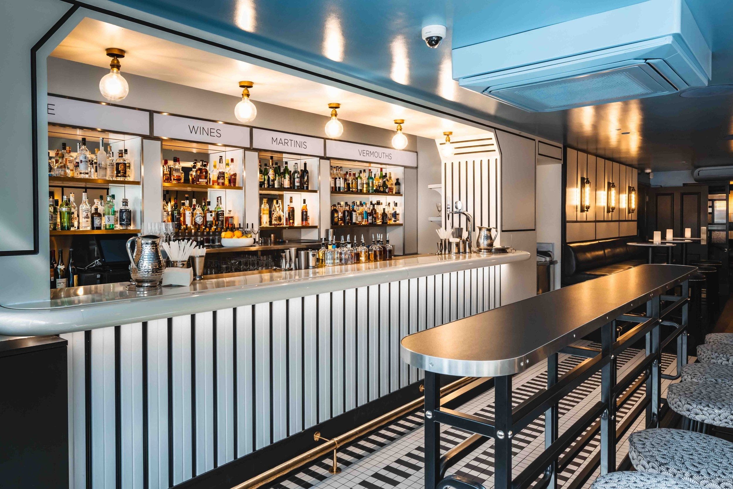 interior of swift borough bar london