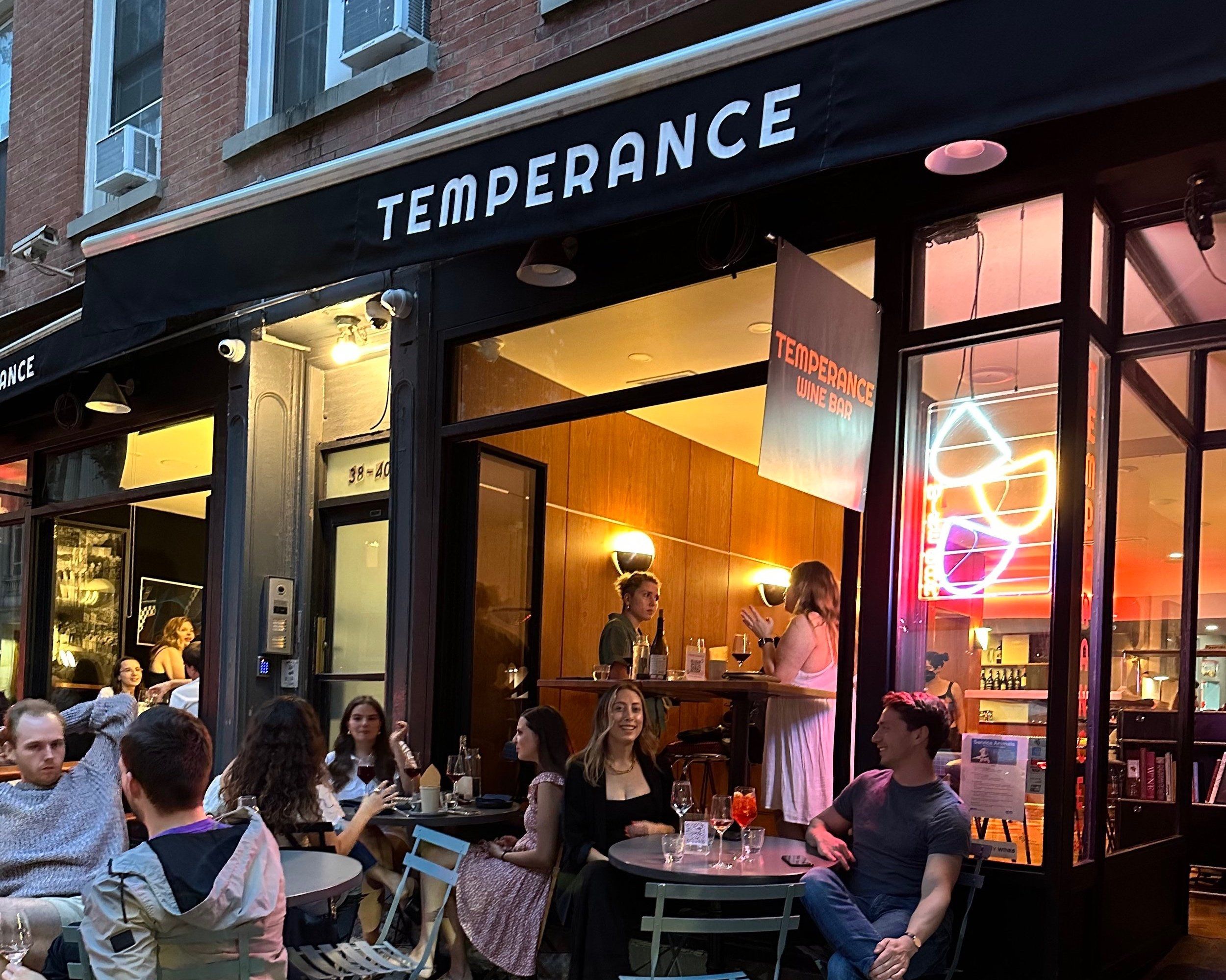 The outdoor bar where wine gets personal: Temperance Wine Bar  image 3