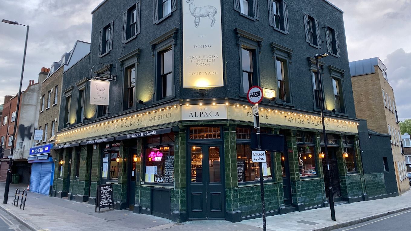 the alpaca angel bar london