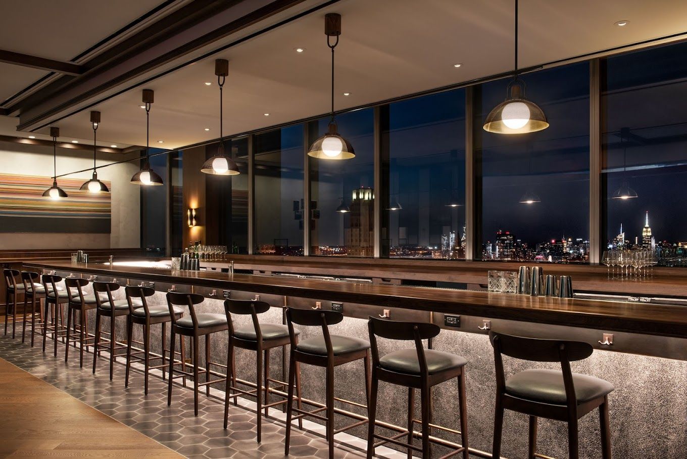 the bar at manhatta rooftop bars finantial district fidi nyc
