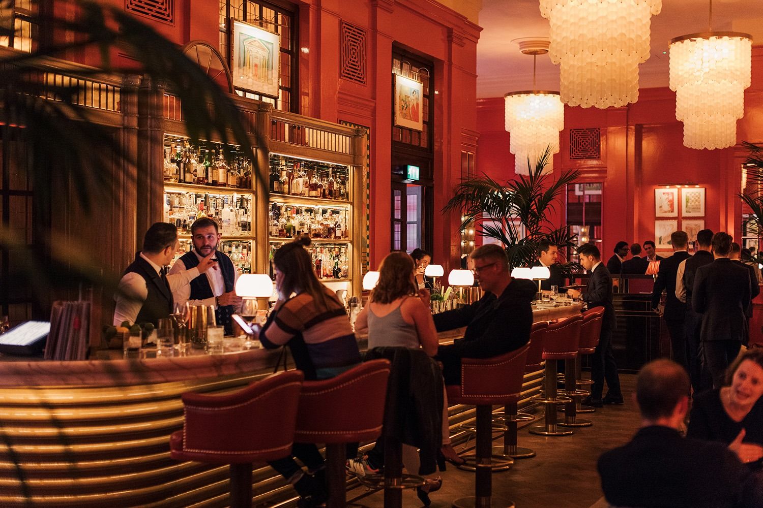 people at the coral room bloomsbury bar