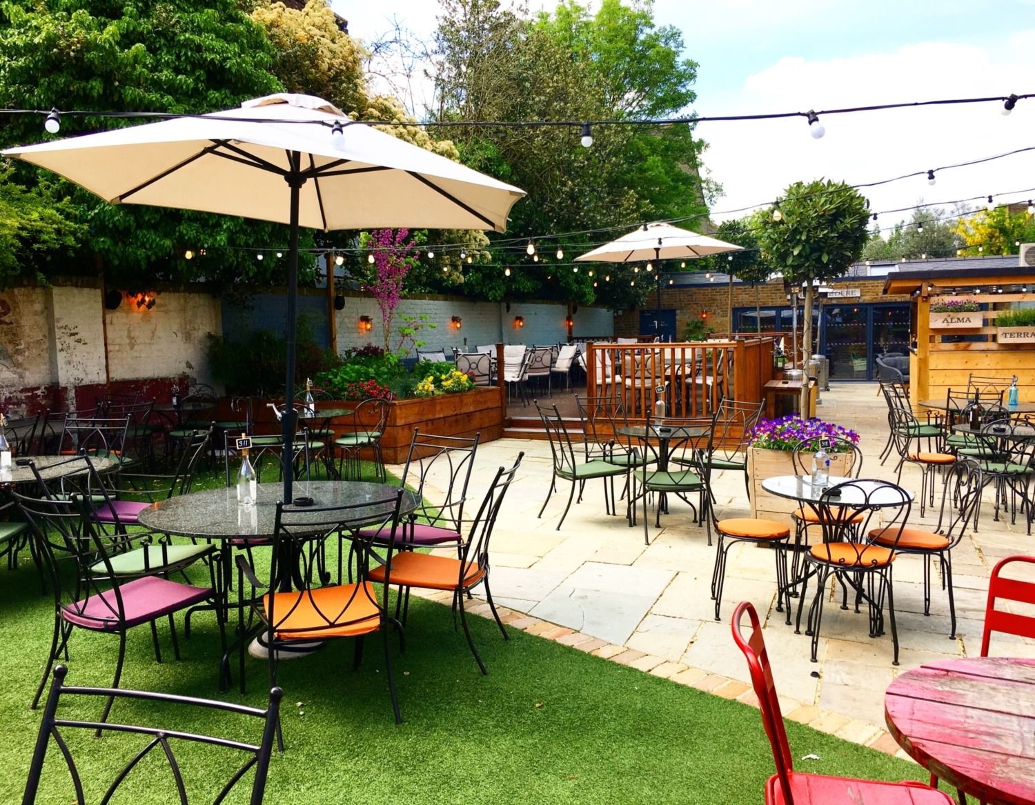 A London beer garden that's ready for you with open arms: The County Arms1