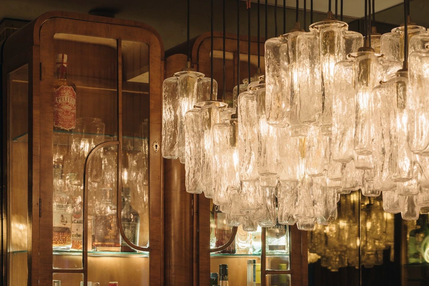 the cross kings cross london private dining chandelier detail