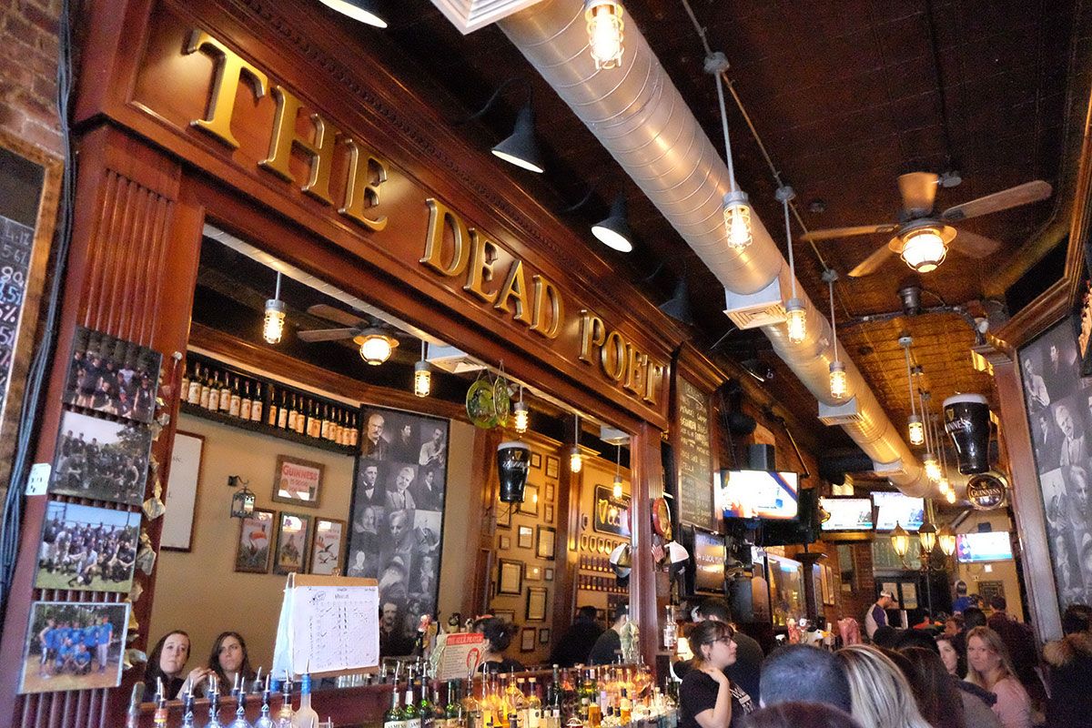 the dead poet upper west side cocktail bars pub event space nyc