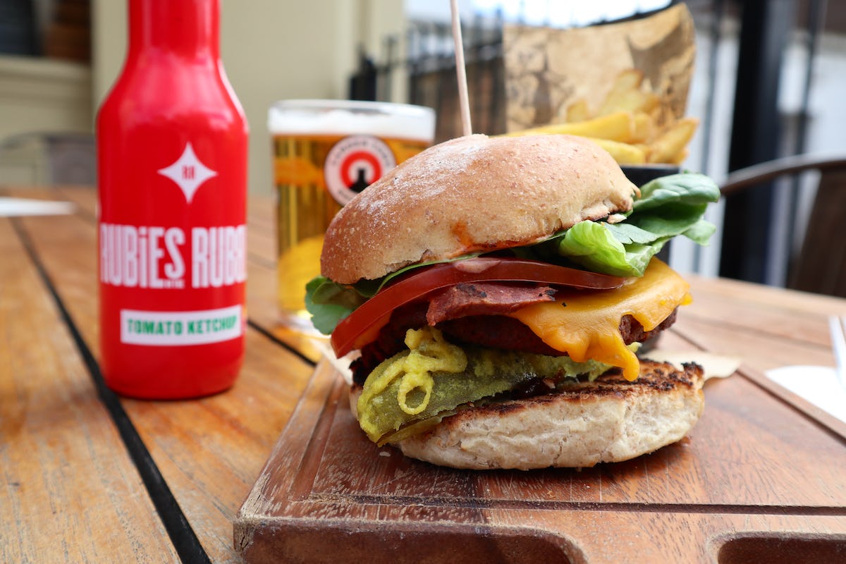 food at the eagle private dining notting hill london