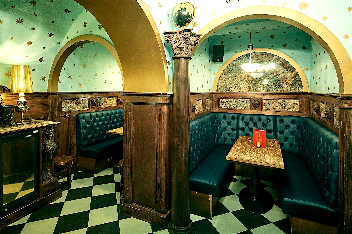 vaulted interior at the escapologist seven dials london bar