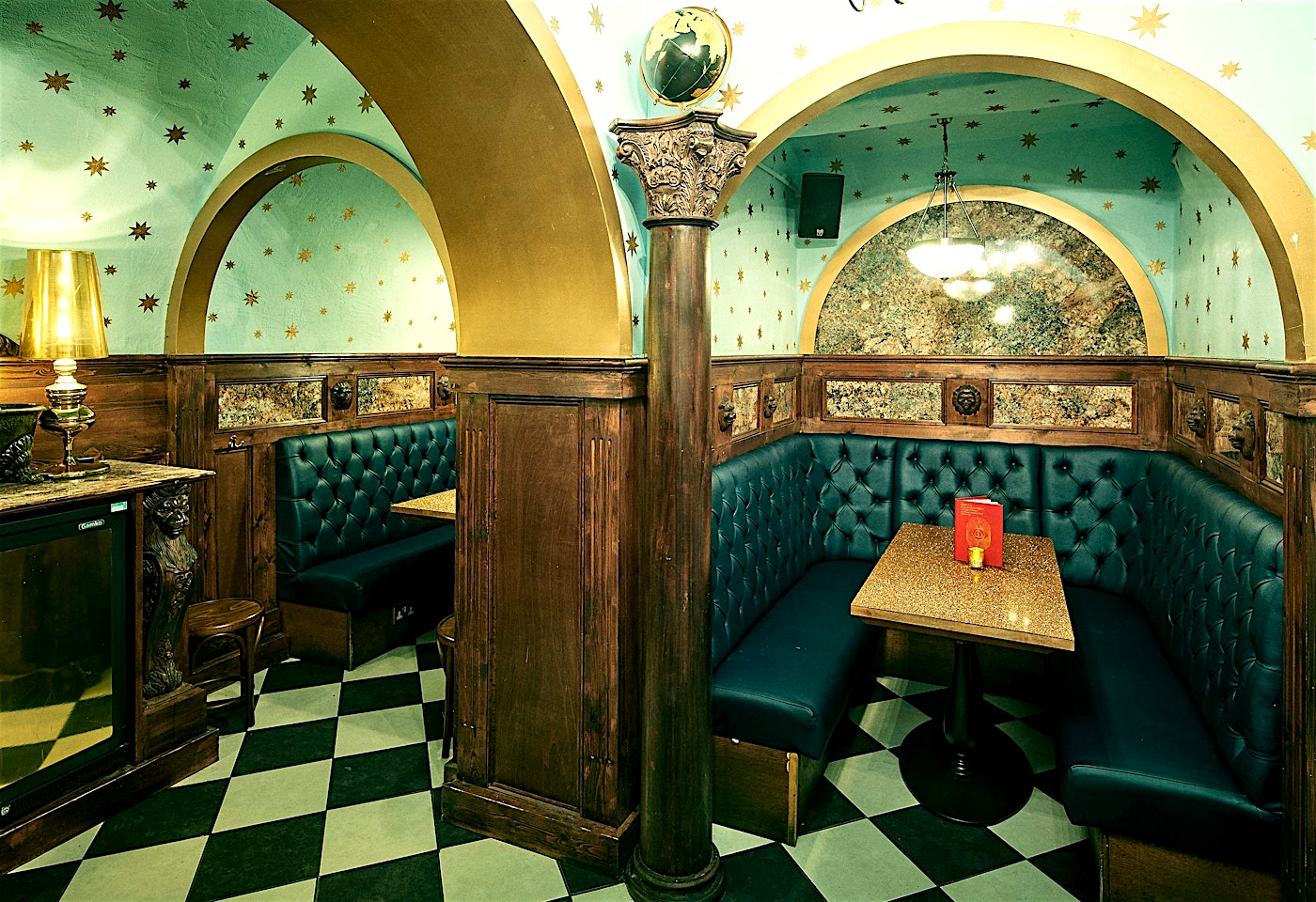 vaulted interior at the escapologist seven dials london bar