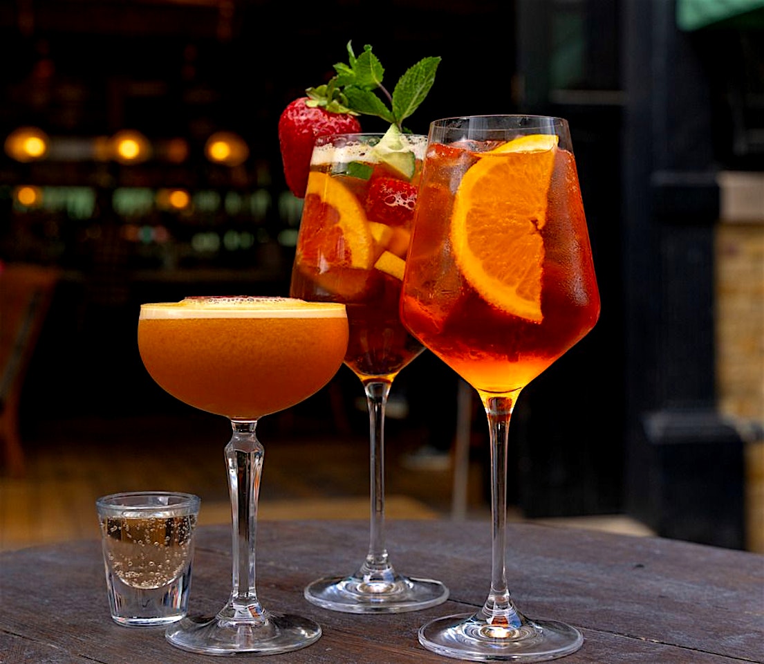 cocktails at the farrier camden bar in camden town london