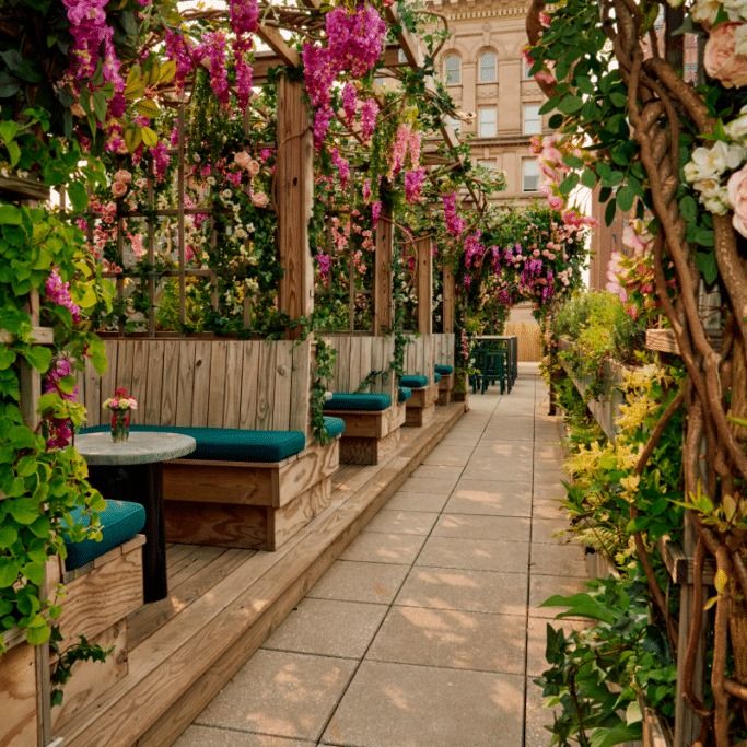 Roses and rosé at this Lower Manhattan rooftop bar: The Flower Shop image 2