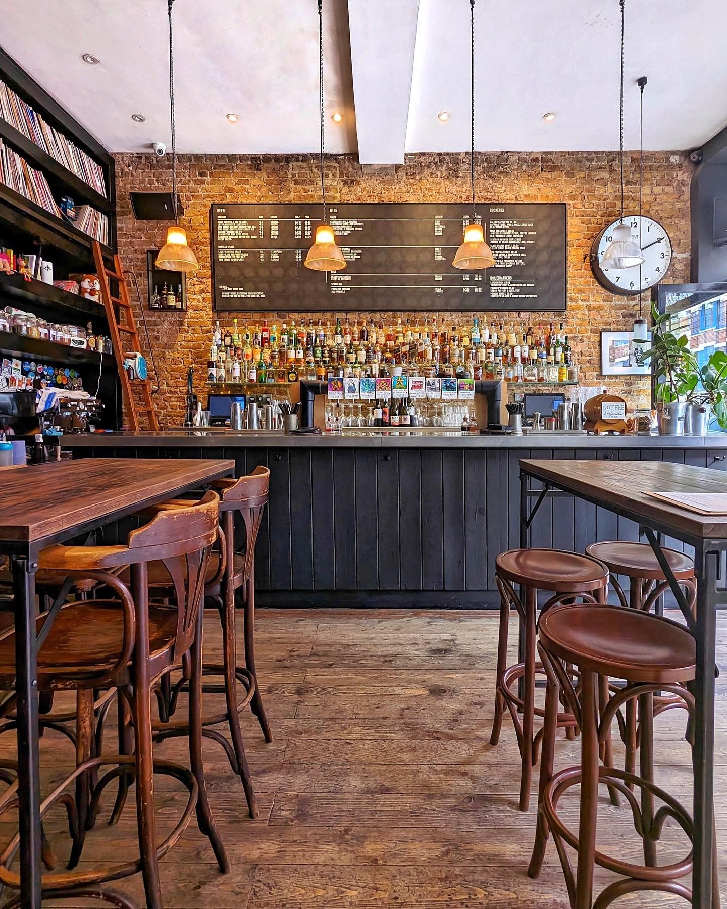 interior of the gallery camden london cocktail bar