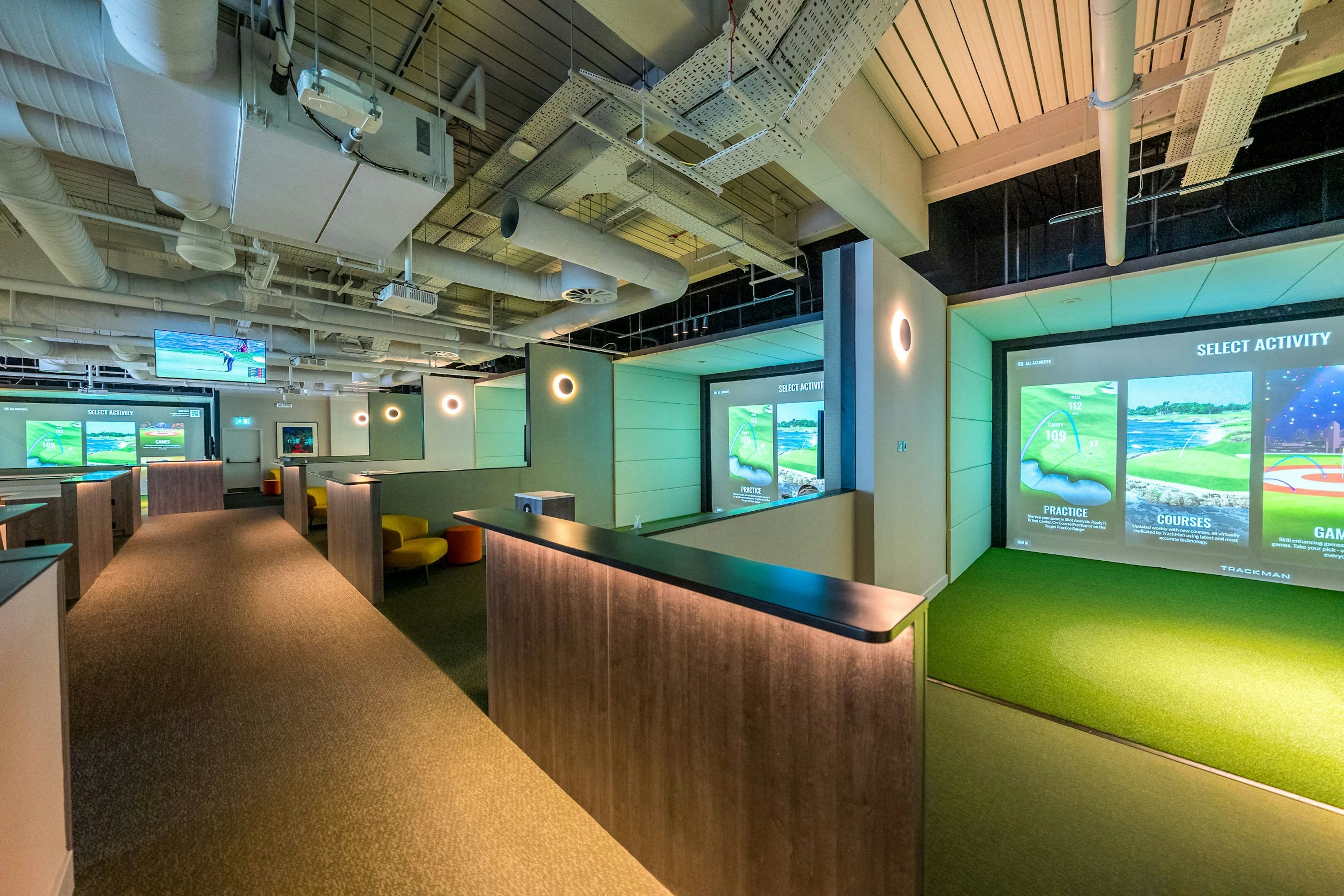 the golf groove wimbledon london team activity