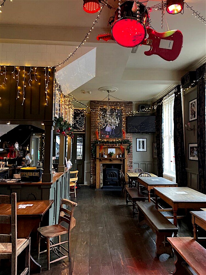 interior of the hawley arms pub camden bar in camden town london