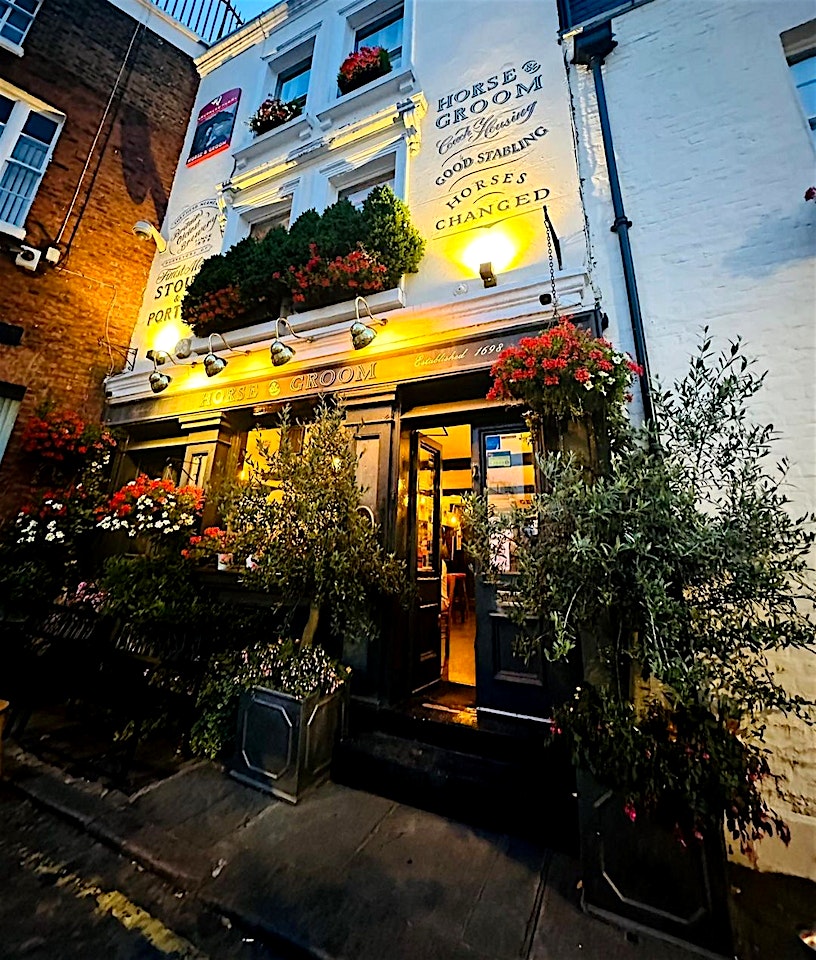 exterior of the horse and groom belgravia london bar