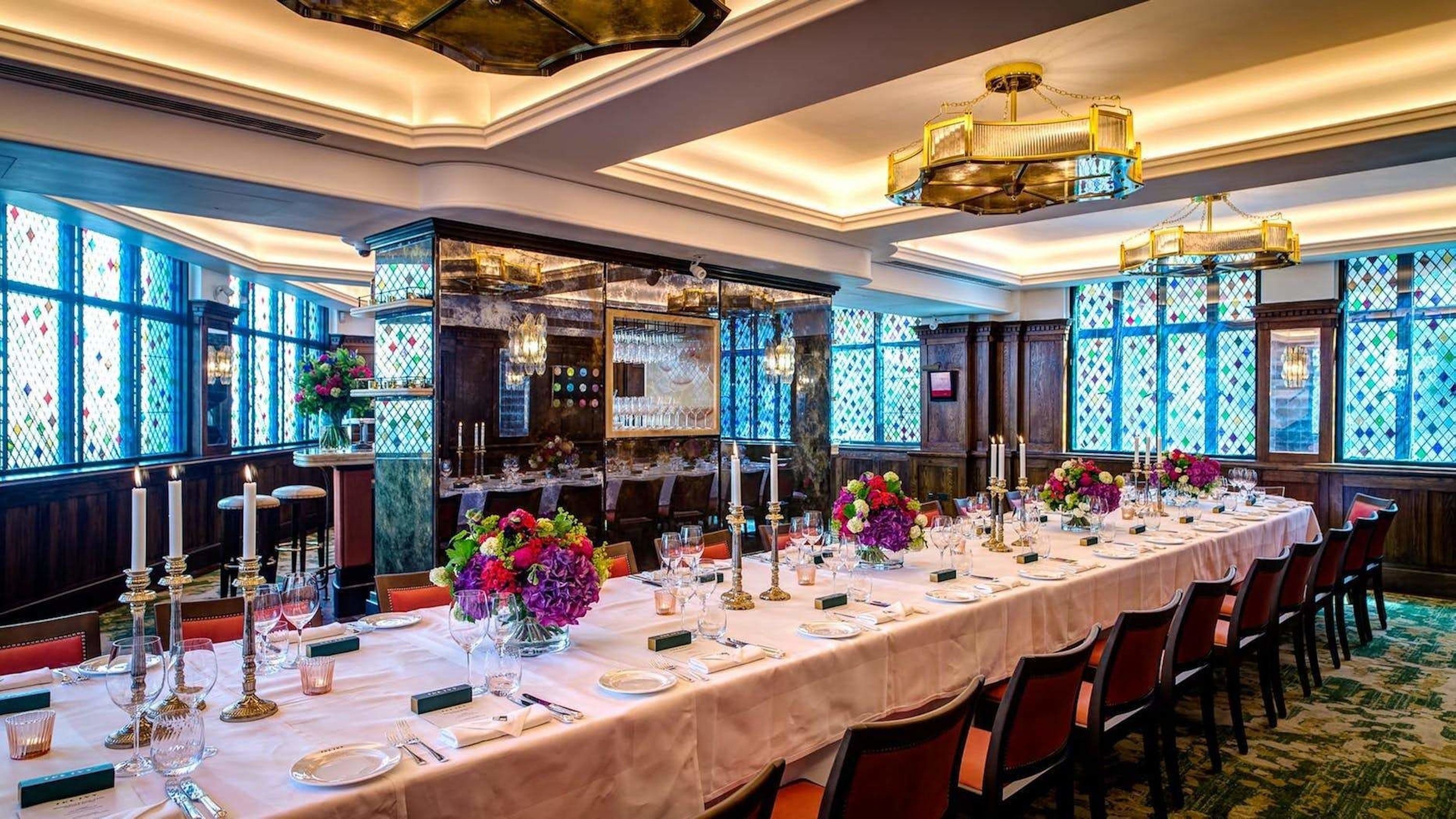the ivy leicester square private dining london