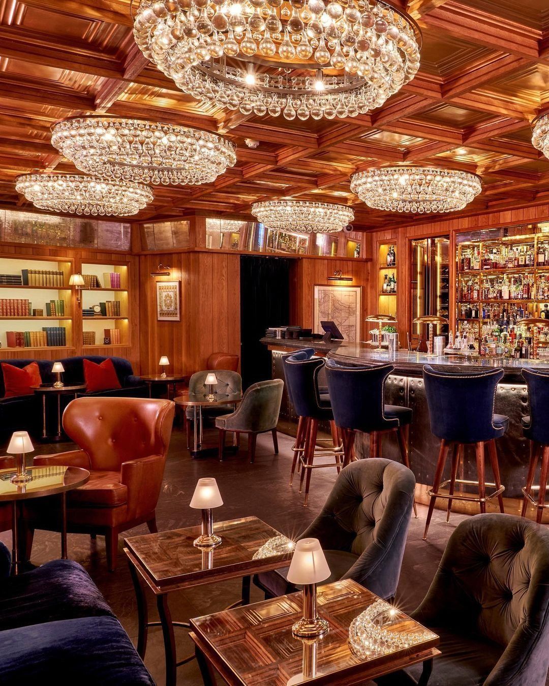 interior of the k bar south kensington cocktail bar