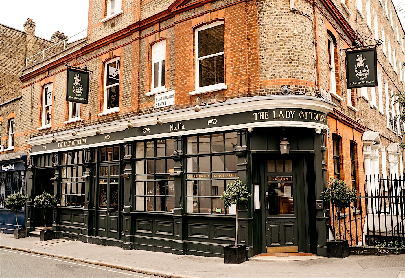 exterior of the lady ottoline bloomsbury bar