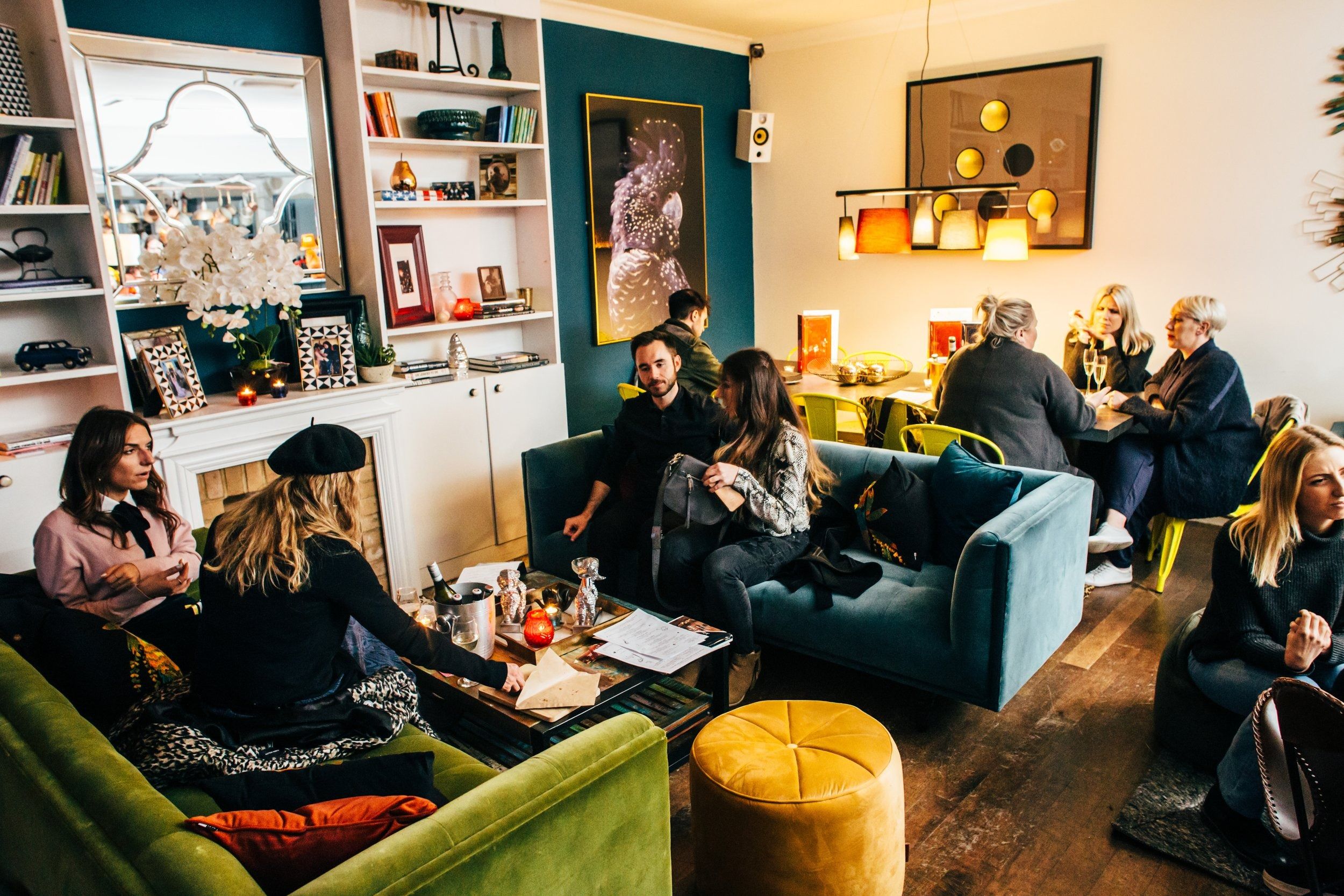 people at the little yellow door notting hill private dining london