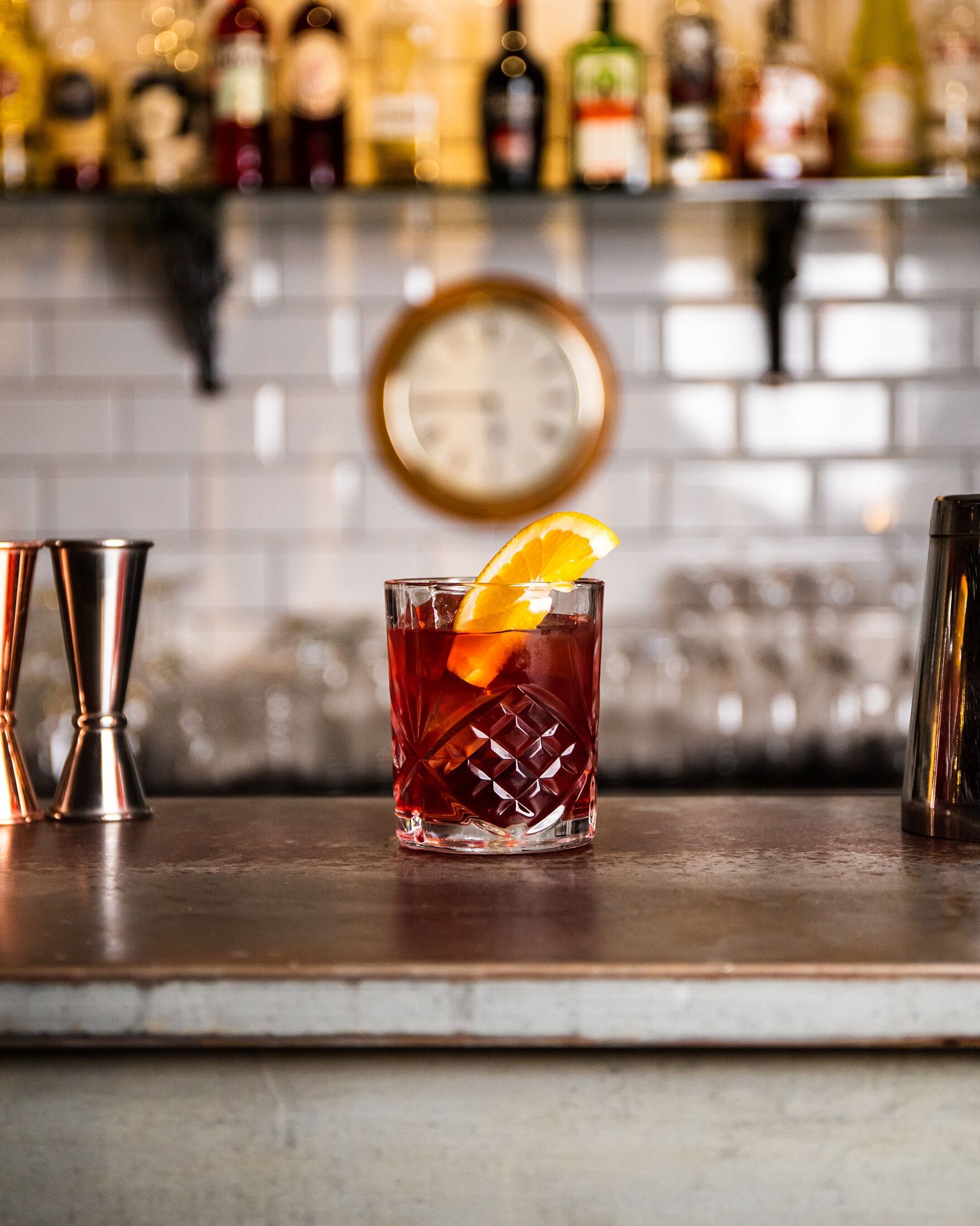 cocktail at the lock inn in hackney wick london