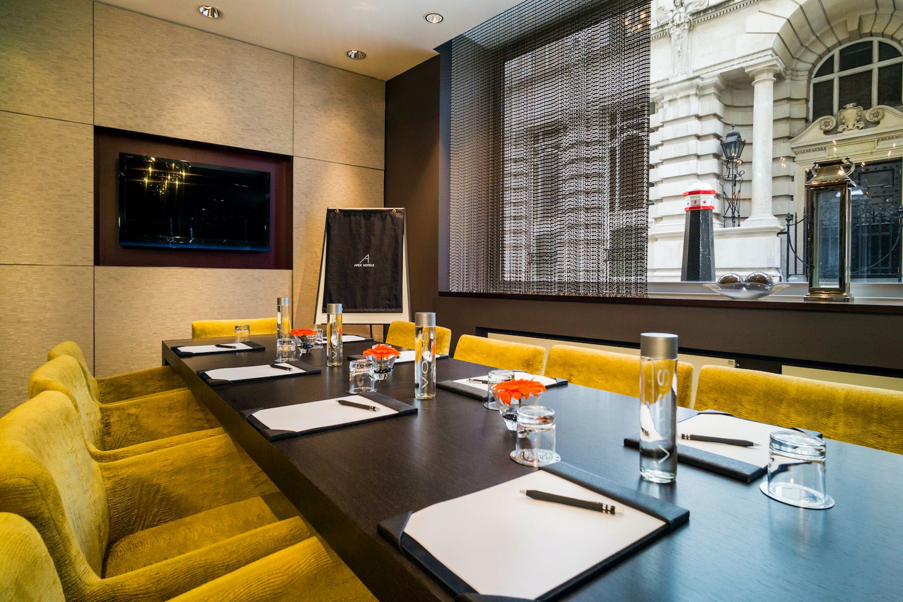 the london room apex london wall hotel city of london meeting room