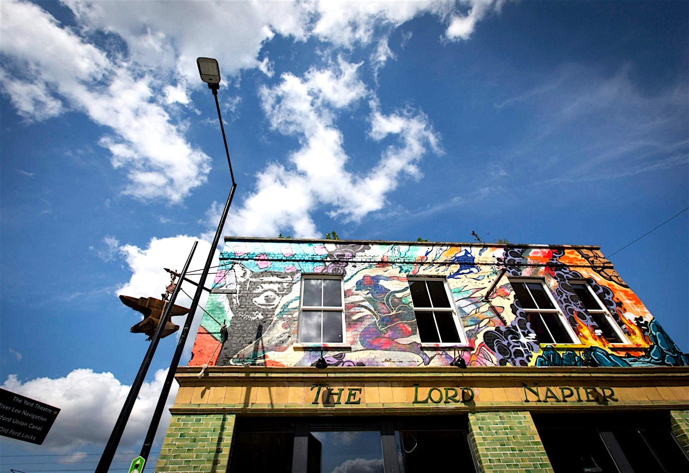 exterior of the lord napier star in hackney wick london