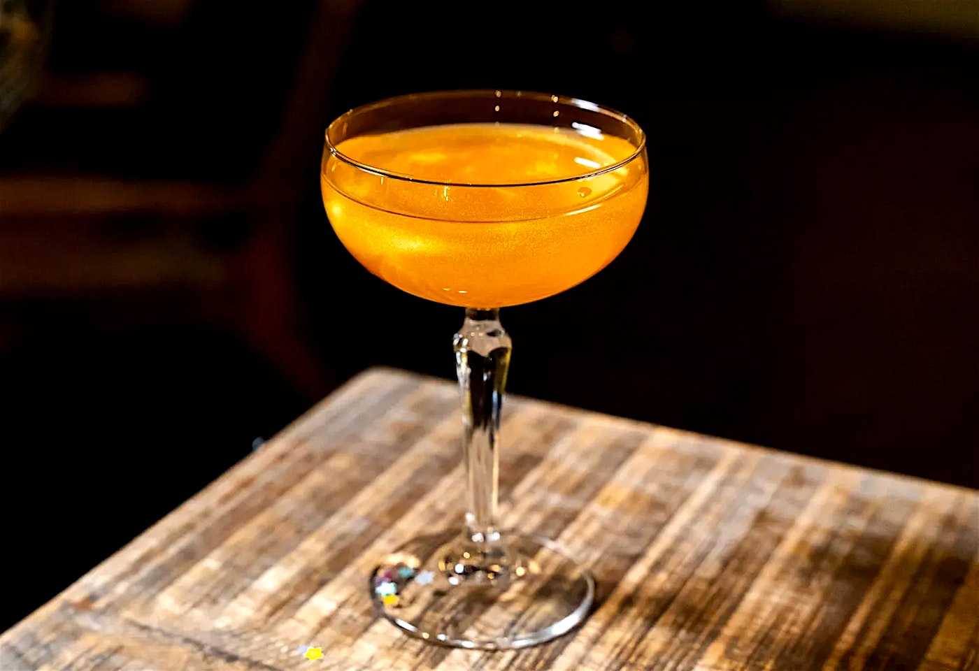 cocktail at rooftop camden bar the lucky club in camden town london