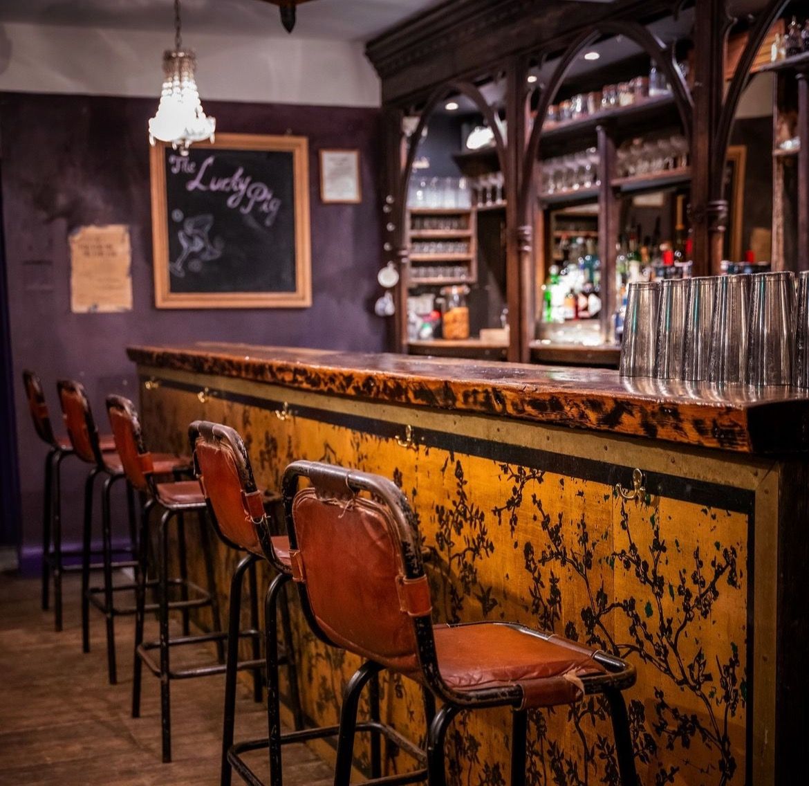 the lucky pig Fitzrovia cocktail bar London 
