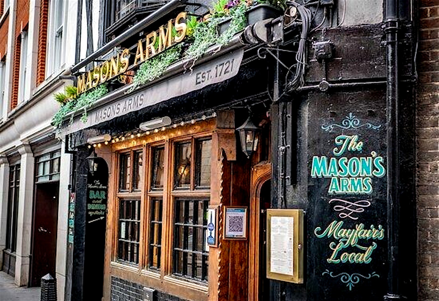 Mason arms pub mayfair 