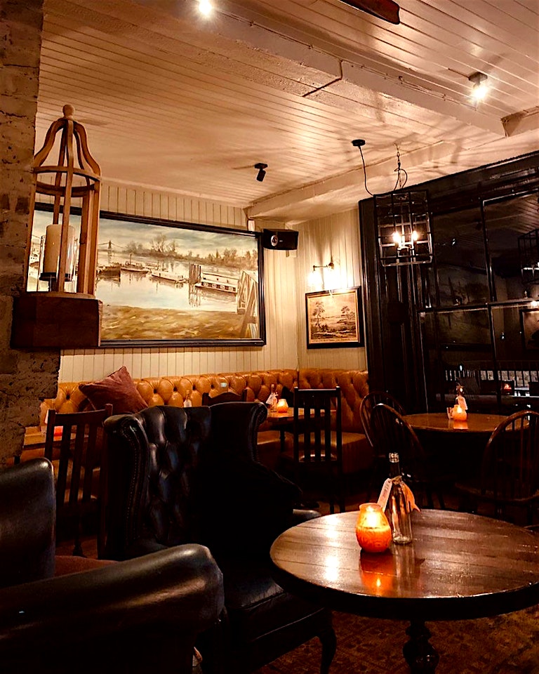 interior of the old ship hammersmith river bar 