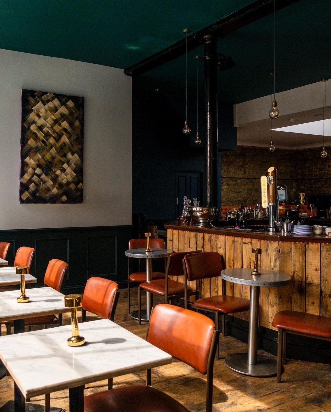 interior of the perseverance cocktail bar marylebone bar london