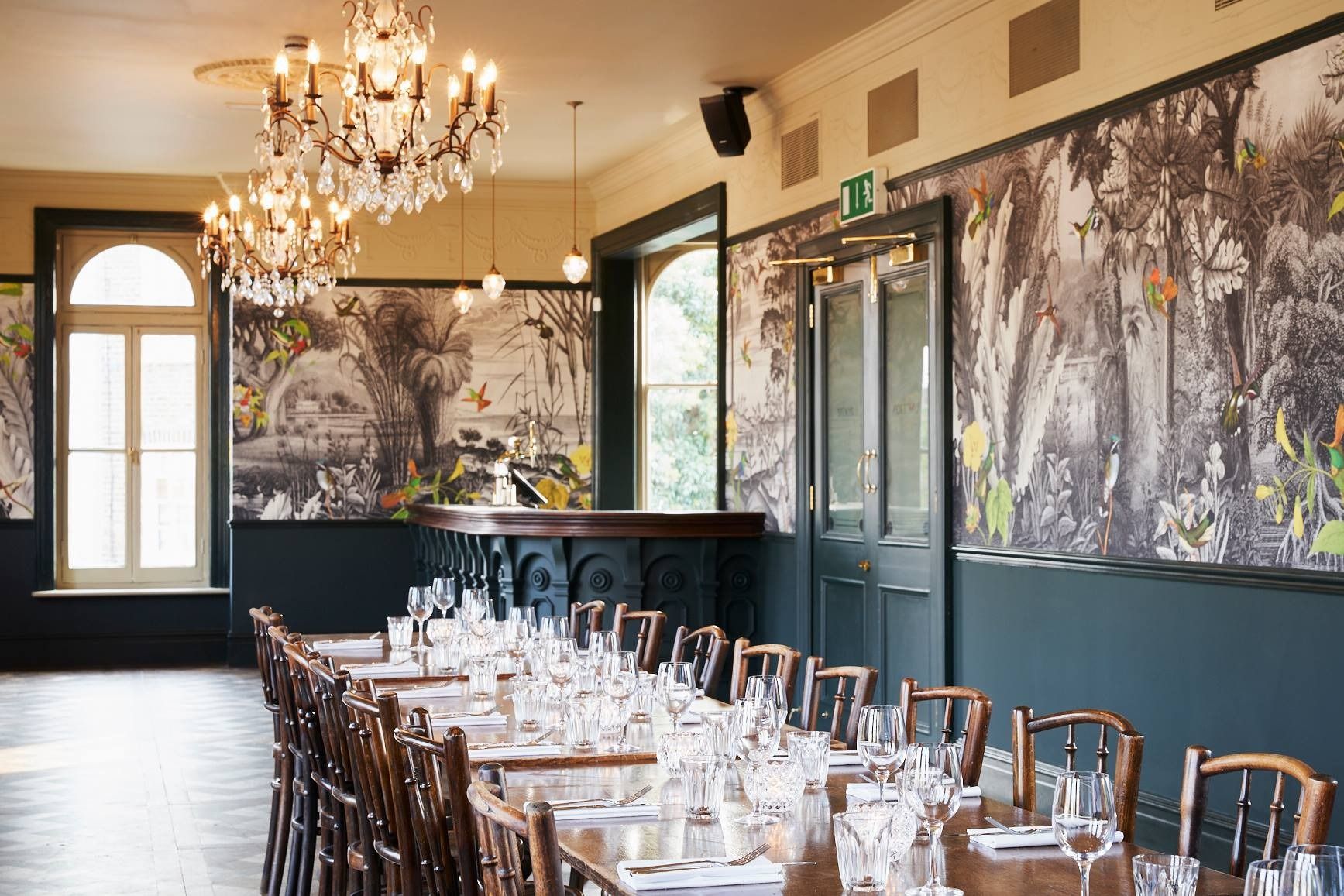dining room of the princess victoria pub in shepherds bush london bar