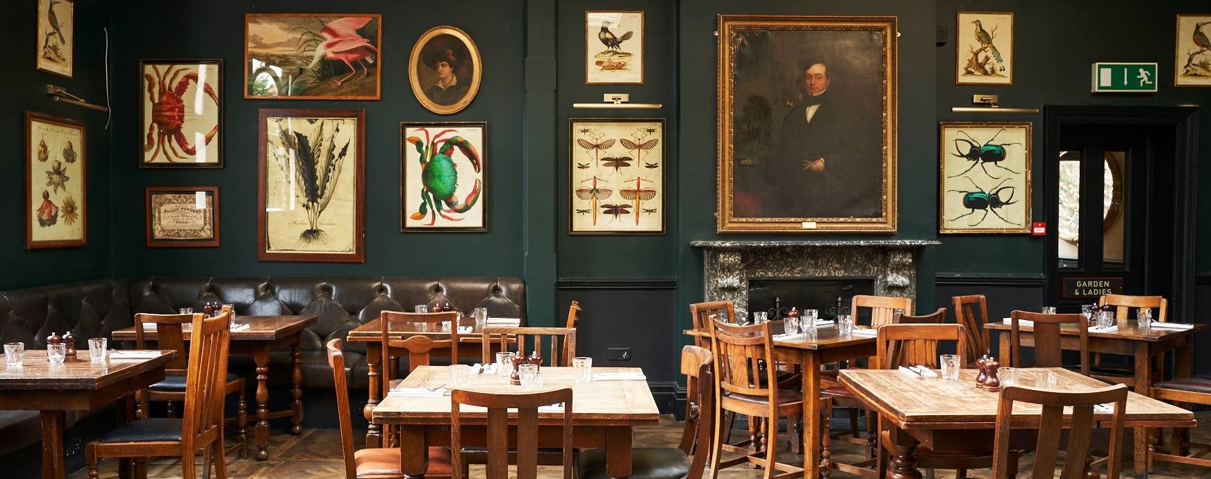 interior of the princess victoria pub in shepherds bush london bar
