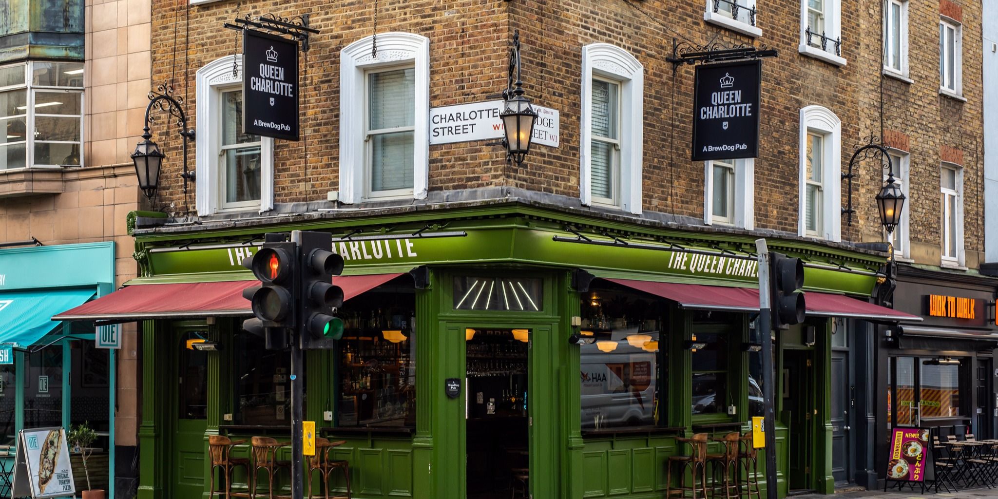 Queen Charlotte  Charlotte Street pub 